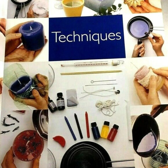 Crafts Creating Candles by Luisa Sacchi 100+ Unique Projects 1000+ Picture Guide - Picture 4 of 7